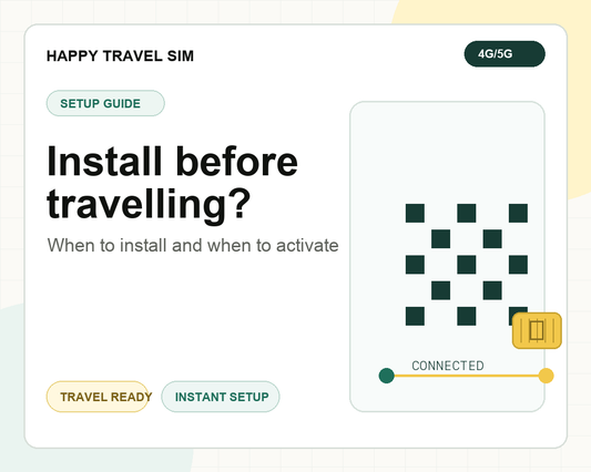 Can I Install My eSIM Before Traveling? Everything You Need to Know (2026)