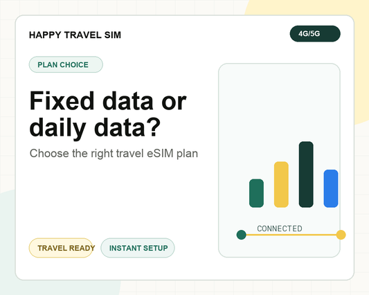 Fixed Data vs Daily Data: Which Travel eSIM Plan Should You Choose? (2026)