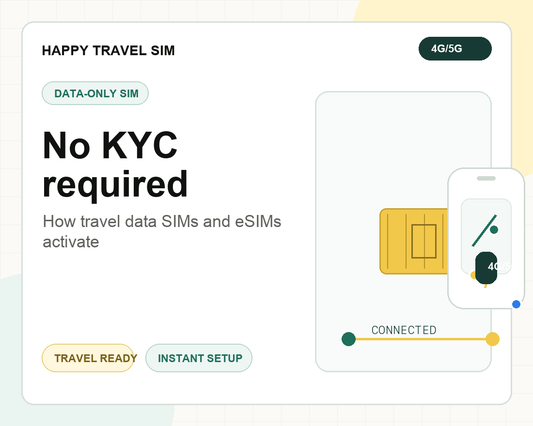Do Travel eSIM and SIM Cards Need KYC Registration?