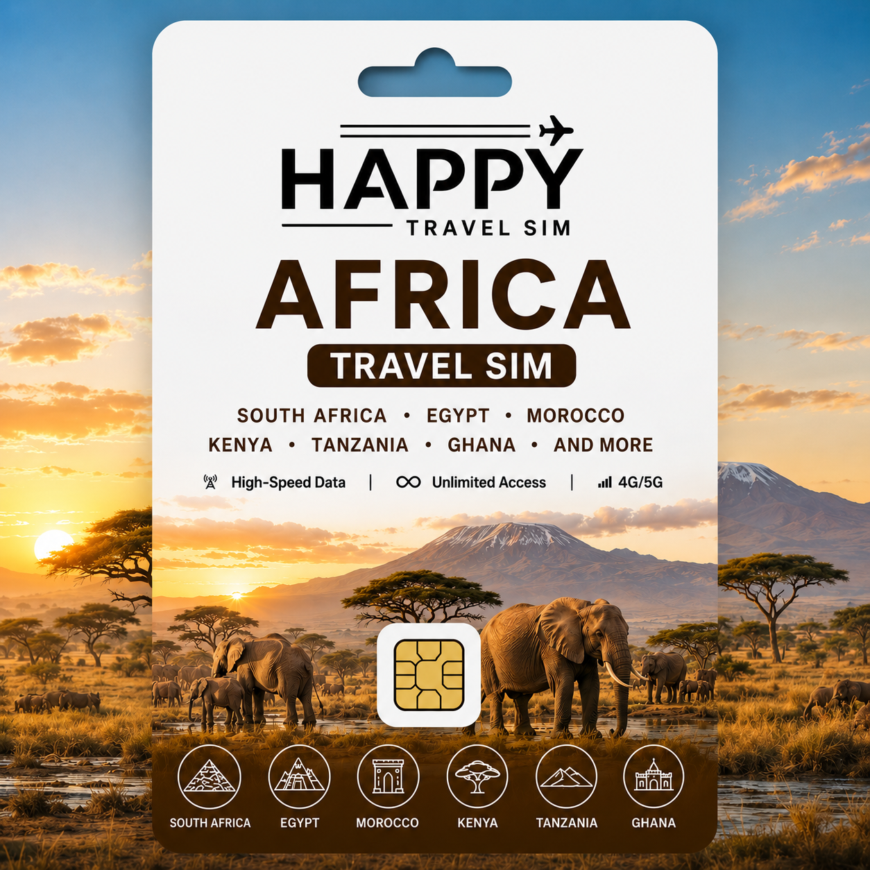 Africa Travel SIM Card