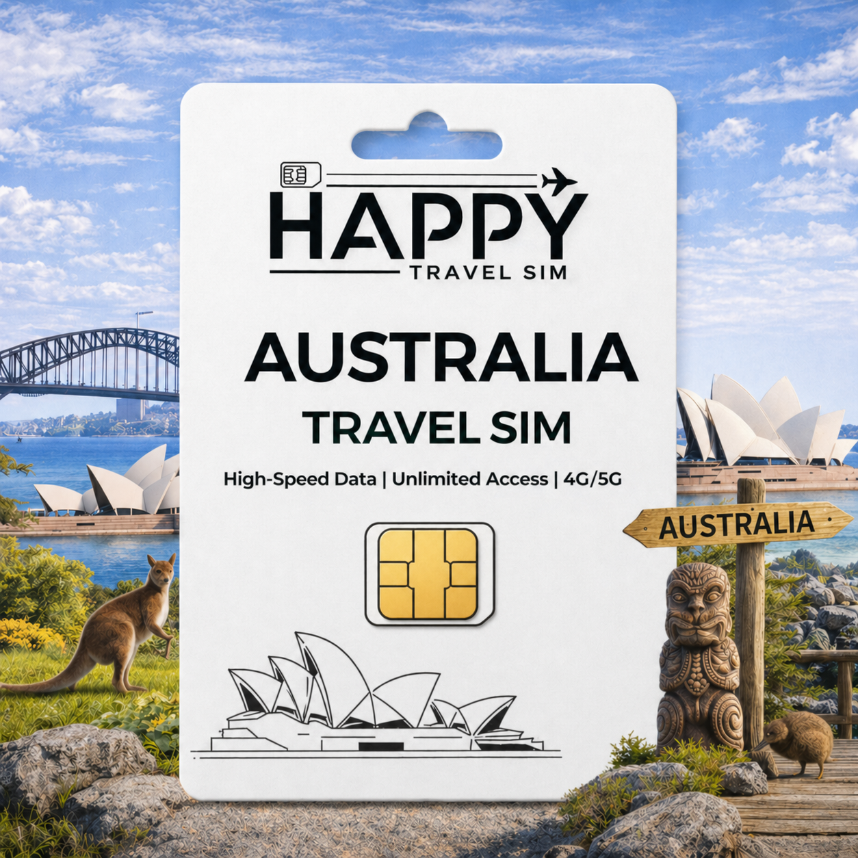Australia Travel SIM Card