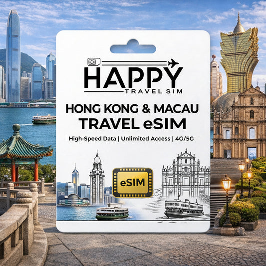 Hong Kong , Macau Travel eSIM