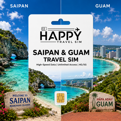 Saipan , Guam Travel SIM Card