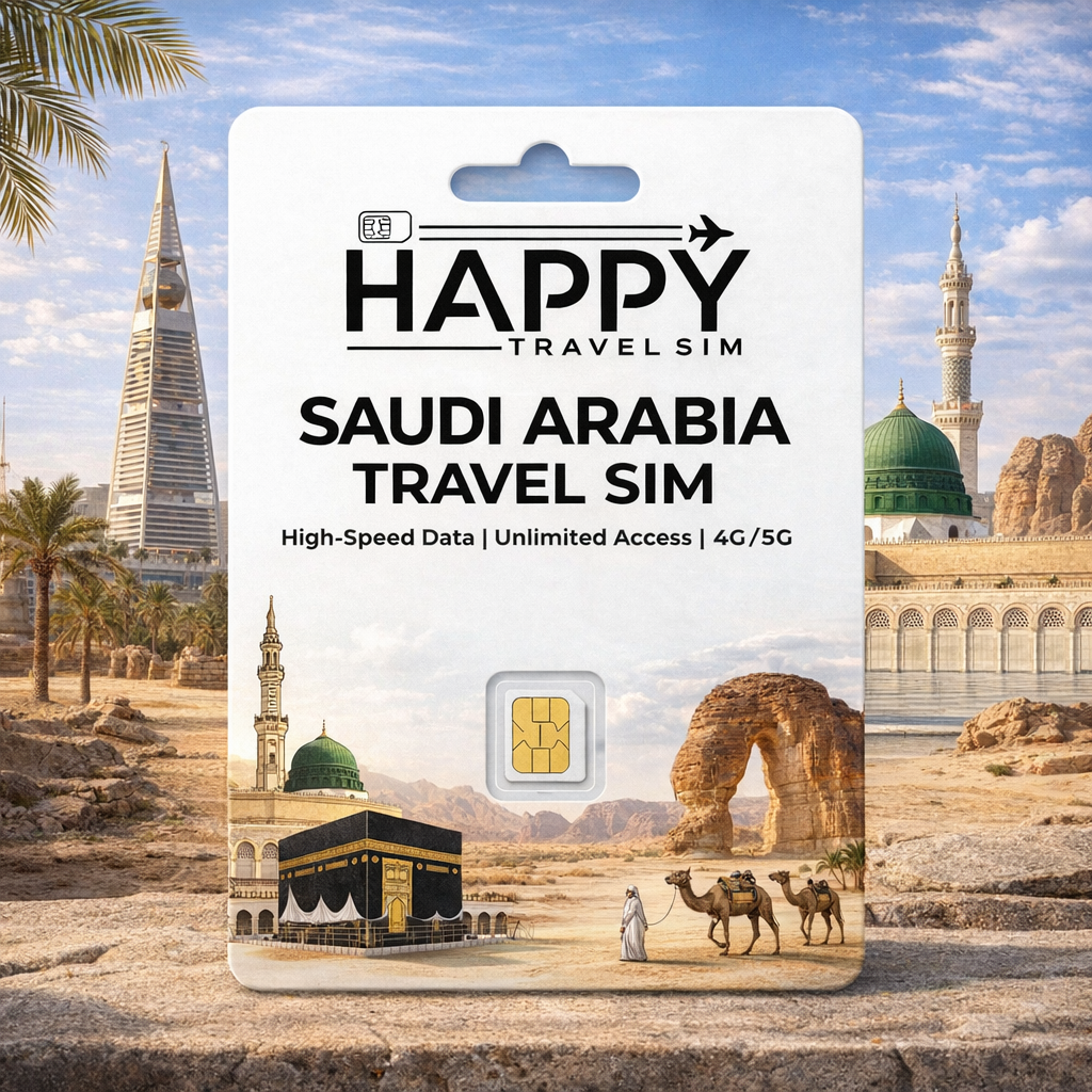 Saudi Arabia Travel SIM Card
