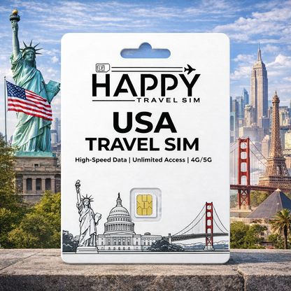USA, United State if America Travel SIM Card
