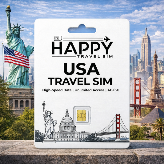 USA, United State if America Travel SIM Card