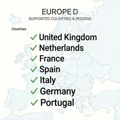 Europe TRAVEL SIM CARD (UK & EU)