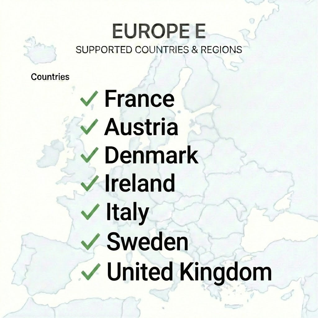 Europe TRAVEL SIM CARD (UK & EU)